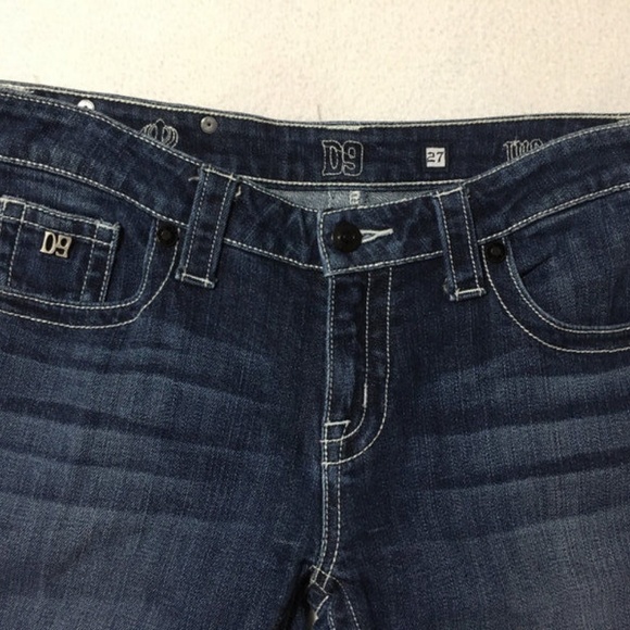 District 9 D9 Turner Denim Boot Cut Blue Jeans - Picture 4 of 6